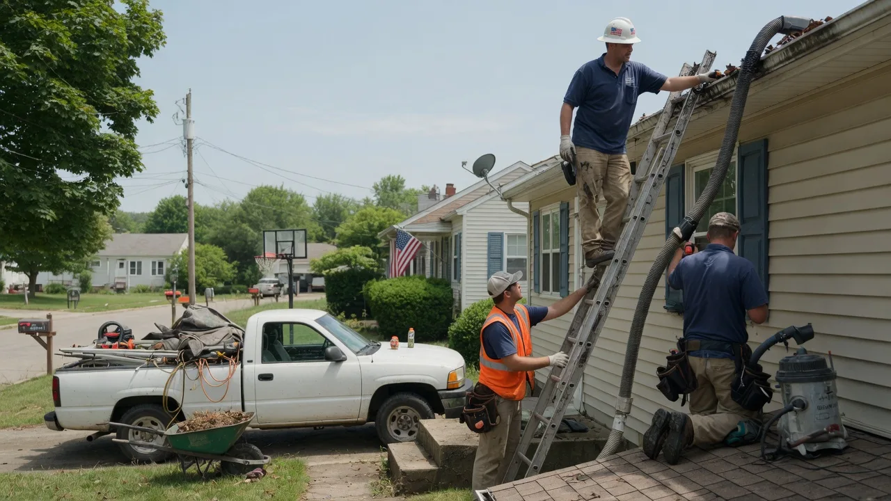 Gutter Installation in Laurelville, OH near me